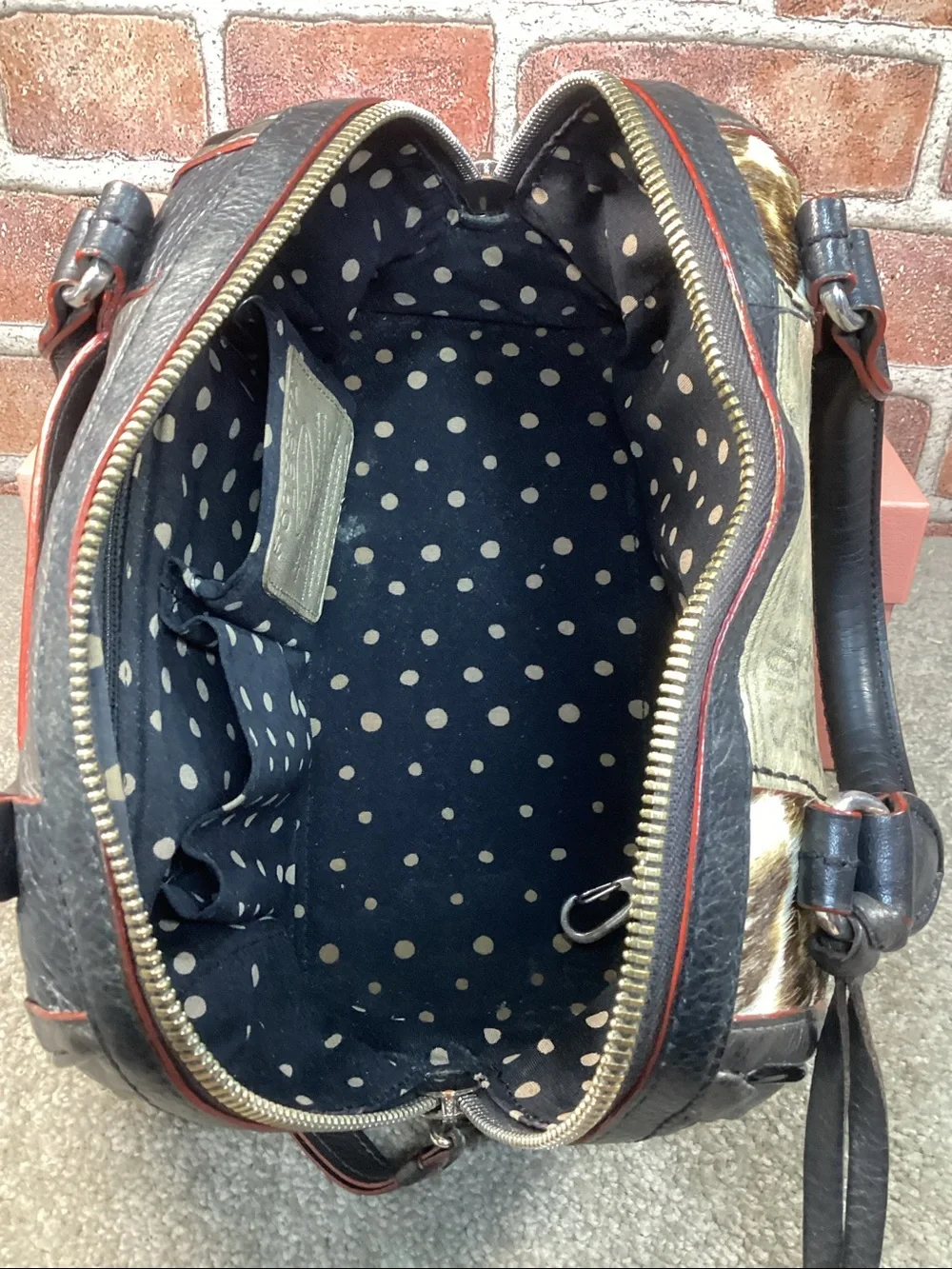 Brighton KiKi Fashionista Mini Satchel purse handbag